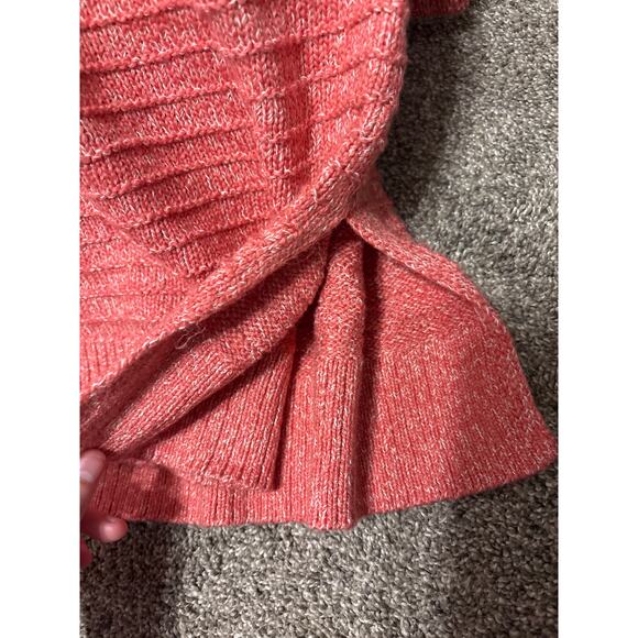 NWT Old Navy Salmon V-Neck Sweater Women's Size Medium - Picture 5 of 5